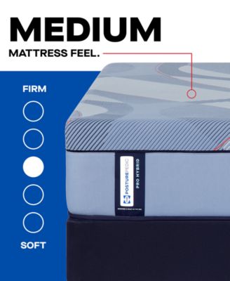 Posturepedic Hybrid Lynden 13" Medium Tight Top Mattress Set - Queen Split