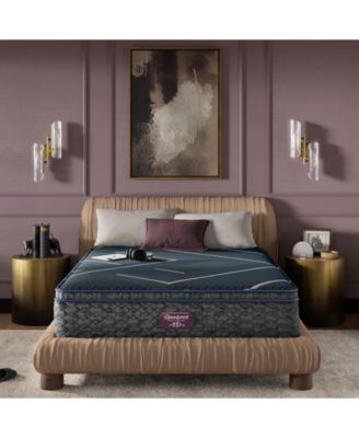Beautyrest - World Class Level Four 14" Hybrid Medium Apex Top Mattress Set - Twin