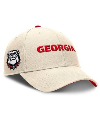 Nike - Men's  Natural Georgia Bulldogs Primetime Rise Adjustable Hat