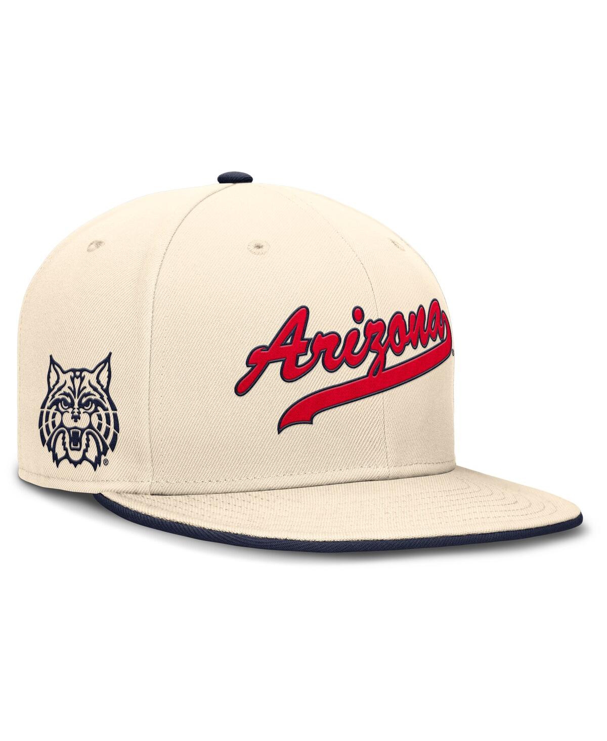 Nike Men's Natural Arizona Wildcats Primetime True Performance Fitted Hat - Natural