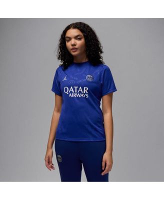 Jordan - Women's  Blue Paris Saint-Germain 2024/25 Fourth Academy Pro Pre-Match Top