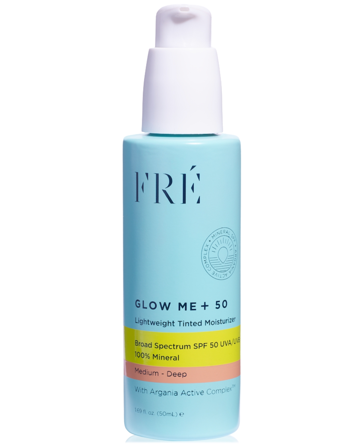 Glow Me + 50 Lightweight Tinted Moisturizer Mineral Spf 50, 1.69 oz. - Medium - Deep