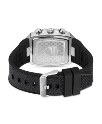 Men's Dress Sport Black Nylon Watch, 42mm