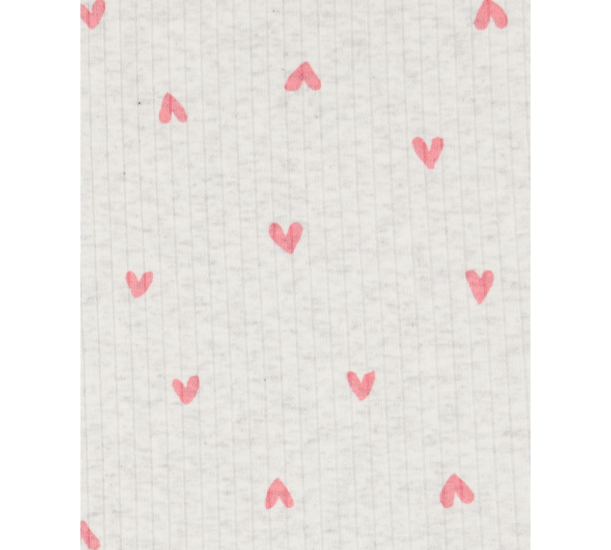 Carter's Toddler Girls Heart-print Top & Shorts, 2 Piece Set In Grey Heather