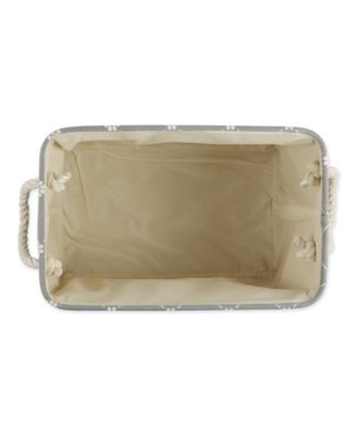 Bone Dry Collapsible Pet Storage Bin Trellis Paw Print