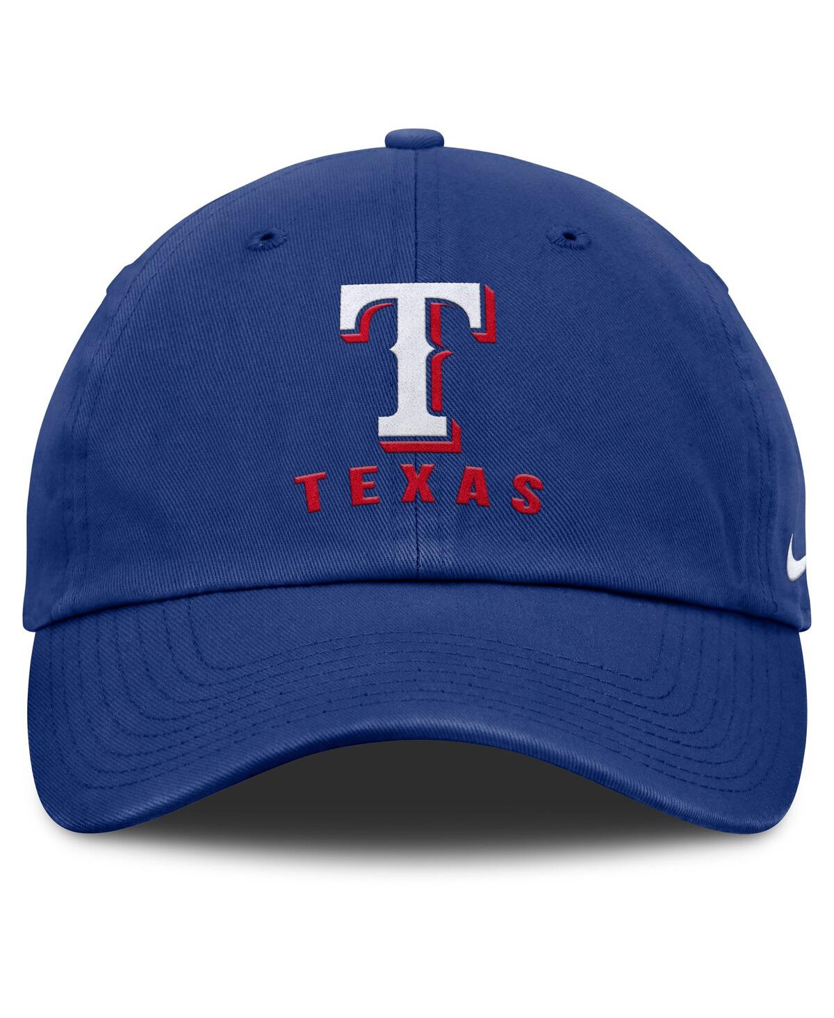 Nike Women's Royal Texas Rangers Club Adjustable Hat In Royal