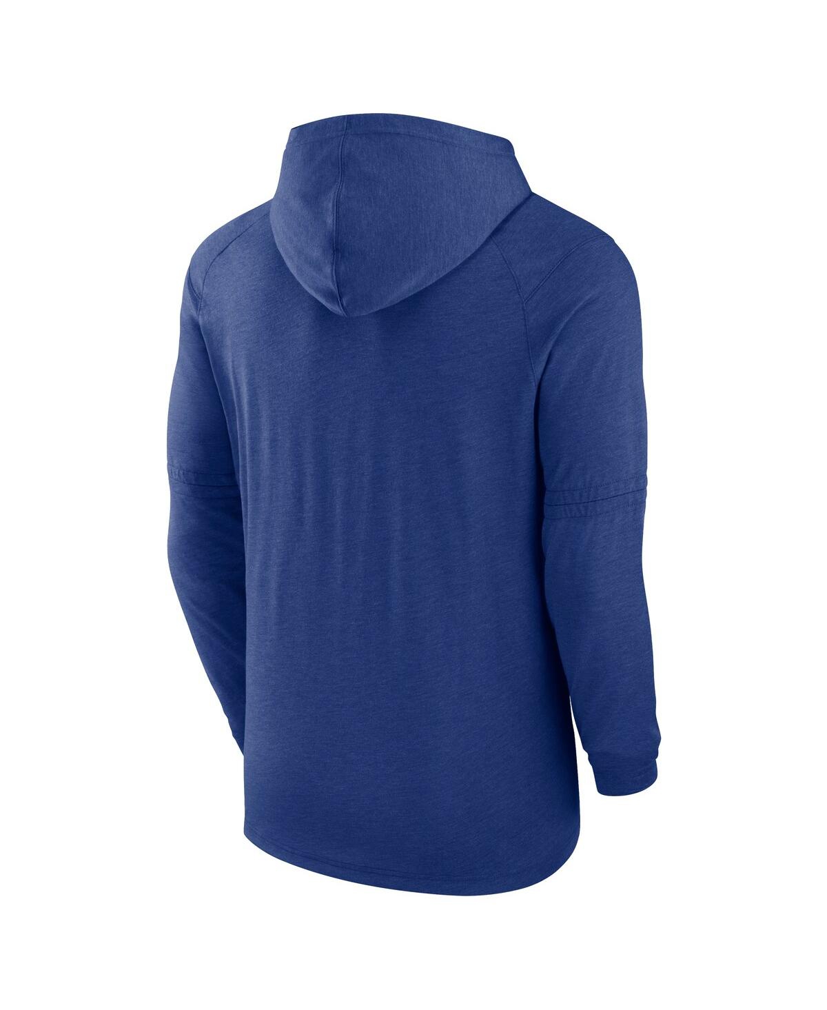 Nike Chicago Cubs Authentic Collection  Men's Dri-fit Mlb Pullover Hoodie In Blue