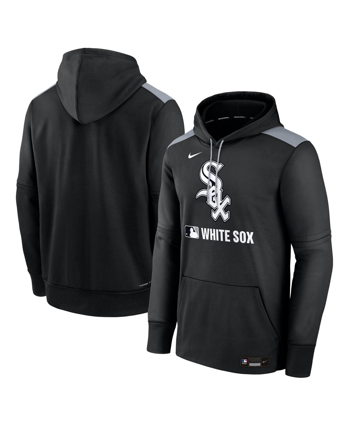 Nike Men's Black Chicago White Sox Authentic Collection Performance Pullover Hoodie - Black