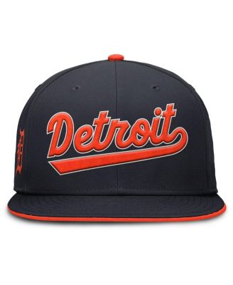 Men's Navy Detroit Tigers True Performance Fitted Hat
