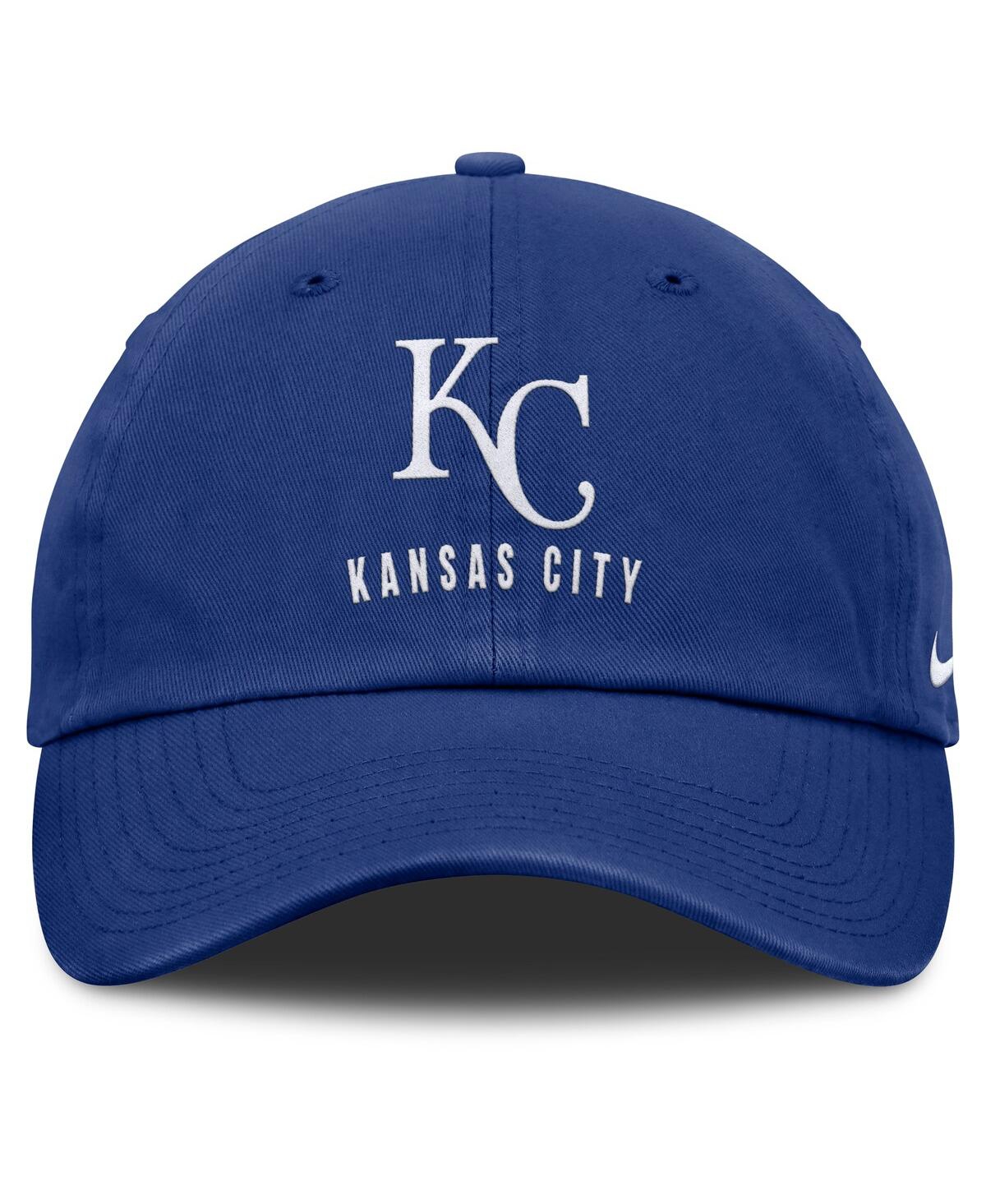 NIKE WOMEN'S ROYAL KANSAS CITY ROYALS CLUB ADJUSTABLE HAT 