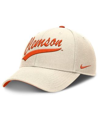 Men's Natural Clemson Tigers Primetime Rise Adjustable Hat