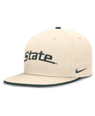 Men's Natural Michigan State Spartans Primetime True Performance Fitted Hat