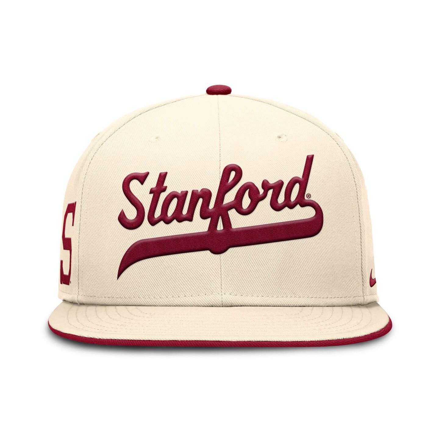Мужская кепка Nike Natural Stanford Cardinal Primetime True Performance Fitted Hat — фото 3