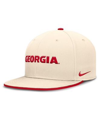 Men's Natural Georgia Bulldogs Primetime True Performance Fitted Hat