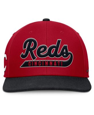 Men's Red/Black Cincinnati Reds Pro Performance Snapback Hat