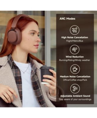 Active Noise Cancelling Headphones, 92H Playtime Fast Charging