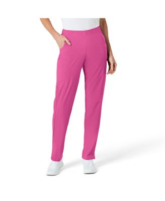 Women's W123 Flat Front Cargo Scrub Pant