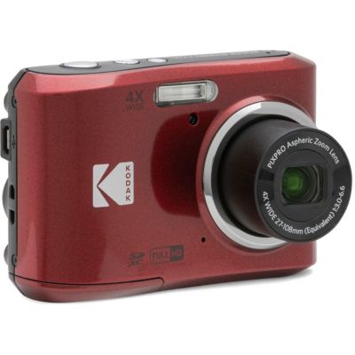 PIXPRO FZ45 Friendly Zoom 16MP Full HD Digital Camera, Red