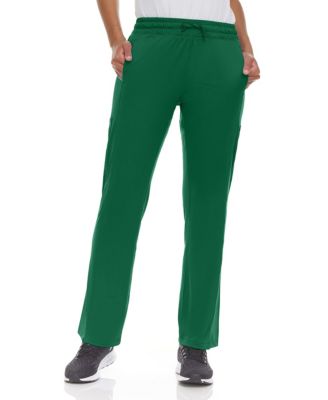 Plus Size Scrubs Mid Rise Six Pocket Active Yoga Scrub Pants
