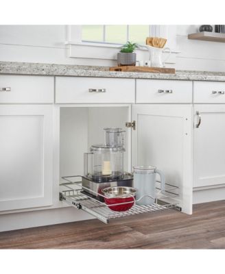 Pullout Single Basket Cabinet Organizer, 15 x 22, 5WB1-1522CR-1