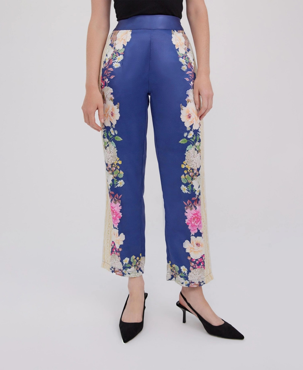 Women's Raishma Amora Blue Trousers - Blue