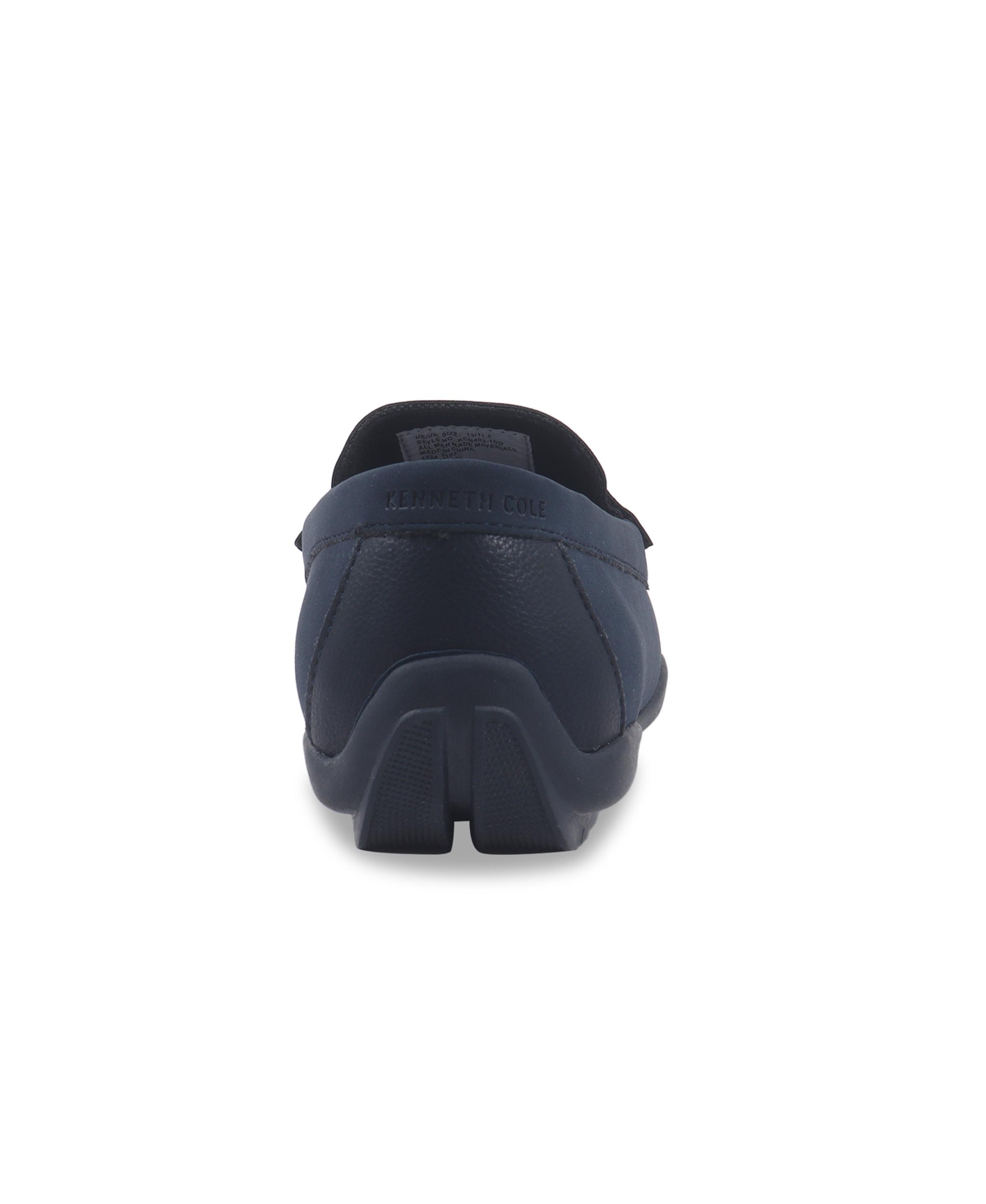 Kenneth Cole New York Little And Big Boys Jason Penny Slip On Loafers In Navy