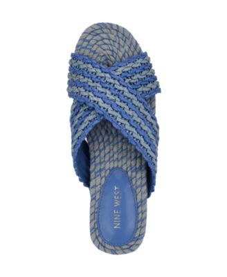 Women's Animay Woven Slip-On Flat Sandals