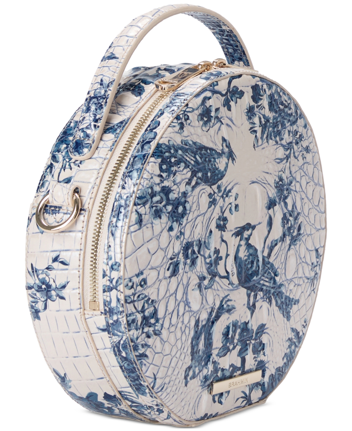 Brahmin Lane Melbourne Leather Crossbody In Songbird