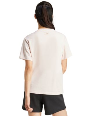 Women's Cotton Logo Slide Crewneck T-Shirt