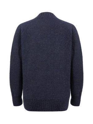 Women's British Wool Cable Zip Cardigan