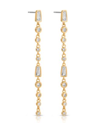 Crystal Linear Earrings