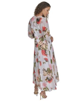 fitted lace wedding dress Amazon.com: Women's Chiffon Formal Dress Casual Lantern Sleeve Wrap V Neck Maxi  Dress Ruffle High Low Wedding Guest Flowy Dress Blue : Clothing, Shoes &  Jewelry main image 0
