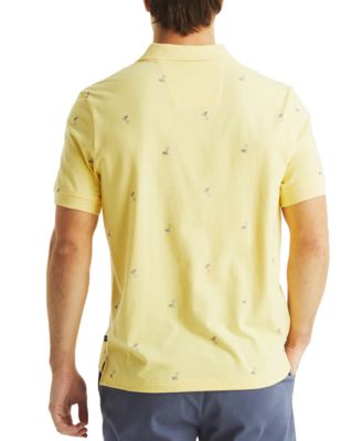 Men's Classic-Fit Novelty Cocktail Print Polo Shirt