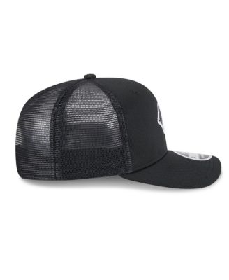 Men's Black Chicago White Sox 2025 Batting Practice 9SEVENTY Stretch-Snap Trucker Hat