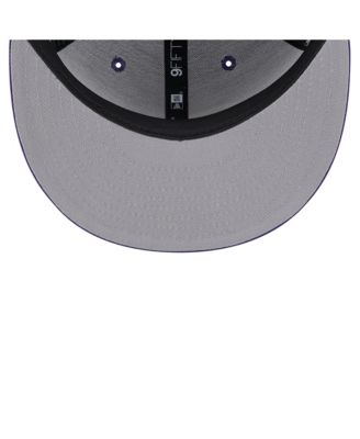 Men's Purple Phoenix Suns Script Side Patch 9FIFTY Snapback Hat