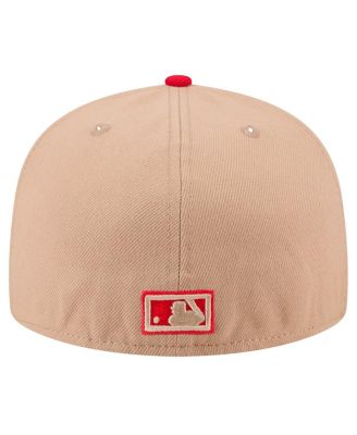 Men's Khaki St. Louis Cardinals 59FIFTY Fitted Hat