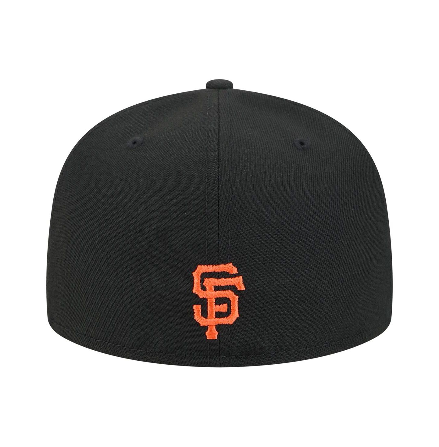 Мужская кепка New Era Black San Francisco Giants Ransom 59FIFTY Fitted Hat — фото 3