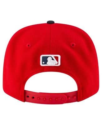 Men's Red/Black Cleveland Guardians Player Replica 9SEVENTY Adjustable Hat