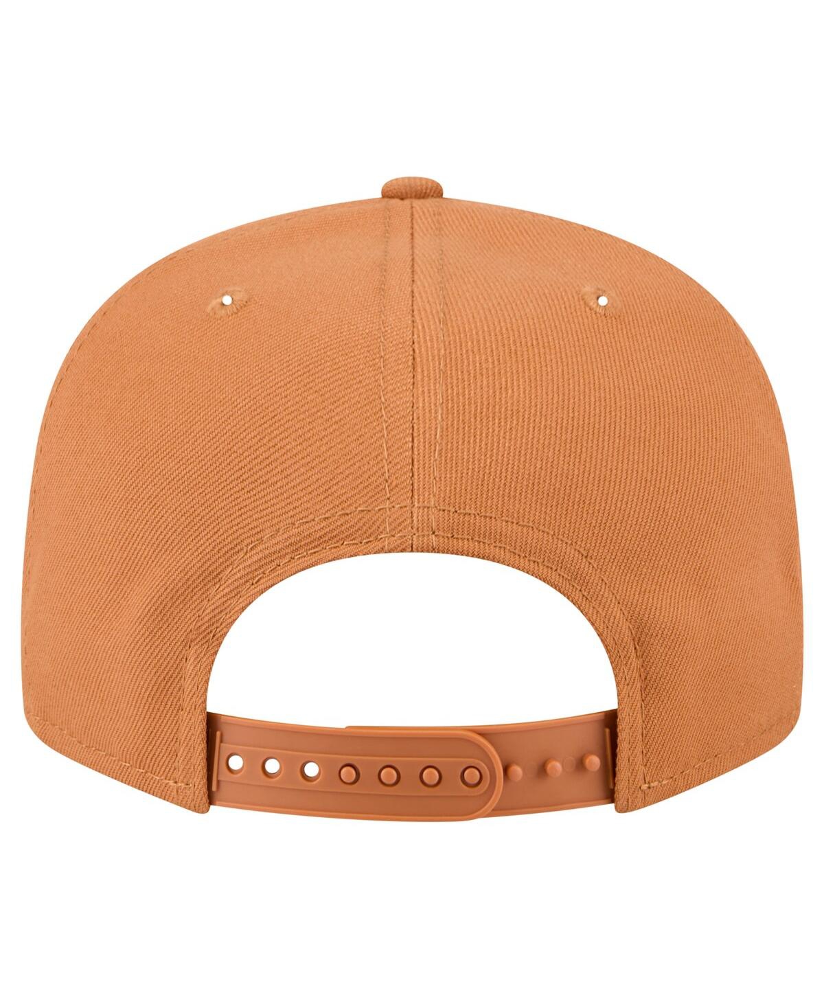 New Era Men's Tan Memphis Grizzlies Color Pack 9fifty Snapback Hat In Tan