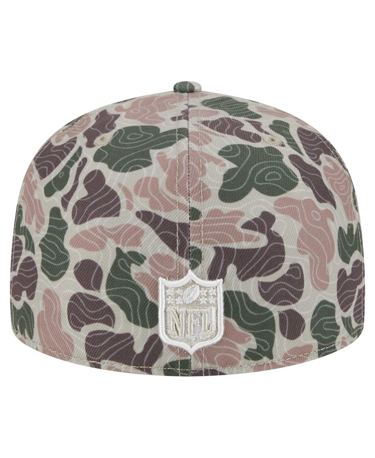 Shop New Era Men's Seattle Seahawks Geo Camo 59fifty Fitted Hat