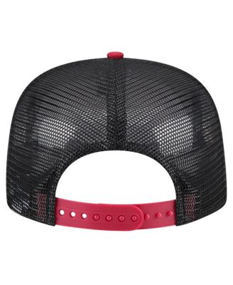 Men's Black Atlanta United FC Throwback Golfer Snapback Hat