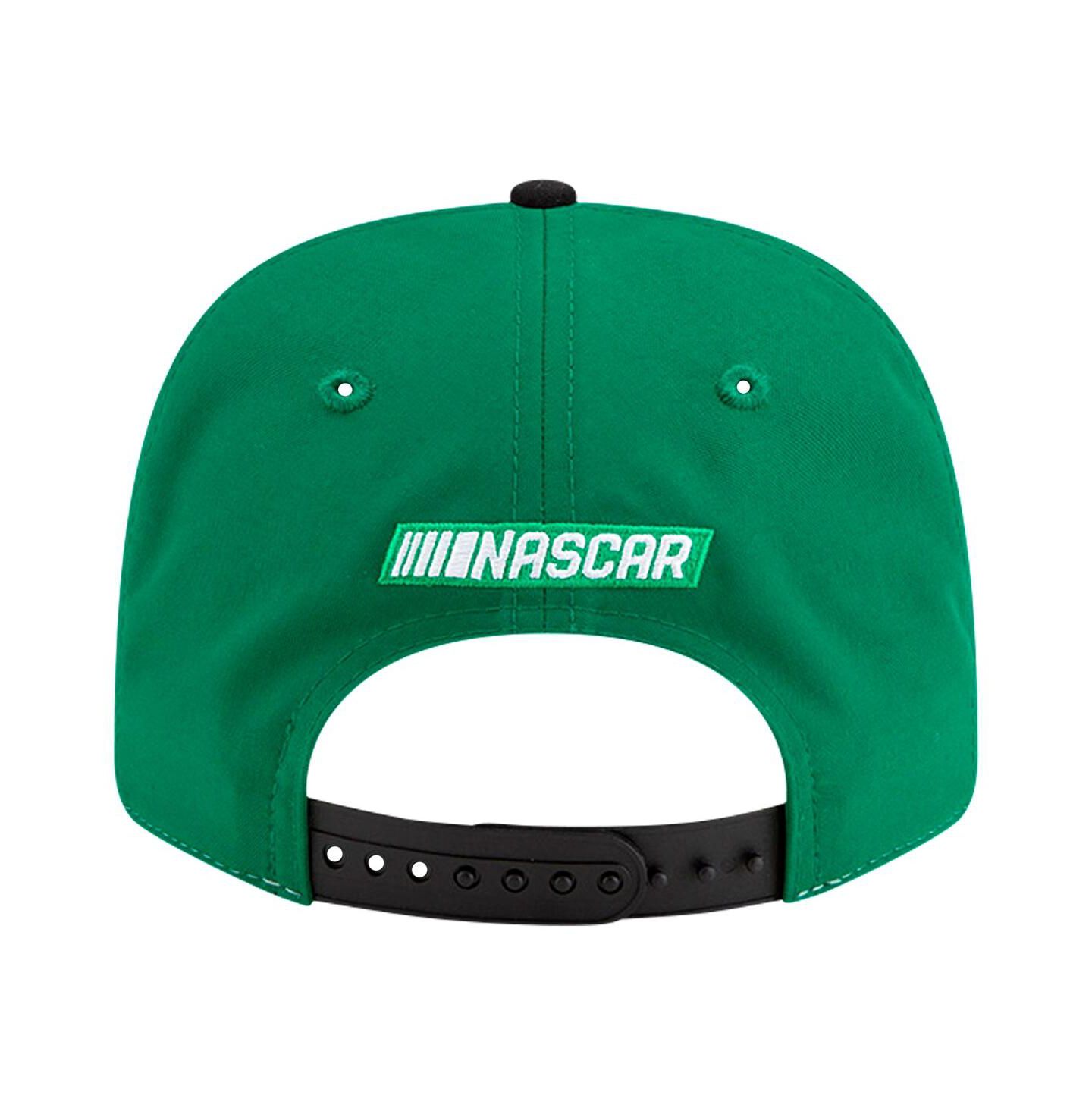 Мужской головной убор New Era White/Green Mark Martin Quaker State 9SEVENTY Stretch-snap Hat — фото 3