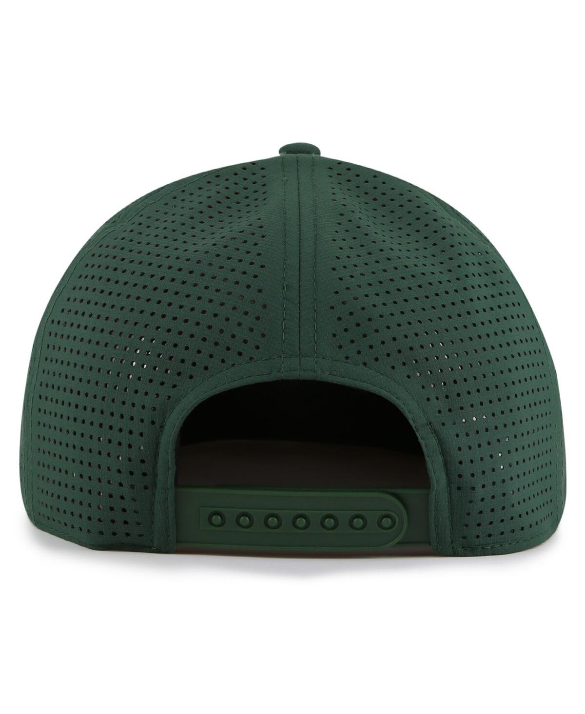 AMERICAN NEEDLE MEN'S GREEN MINNESOTA WILD BUXTON PRO TECH ADJUSTABLE HAT 