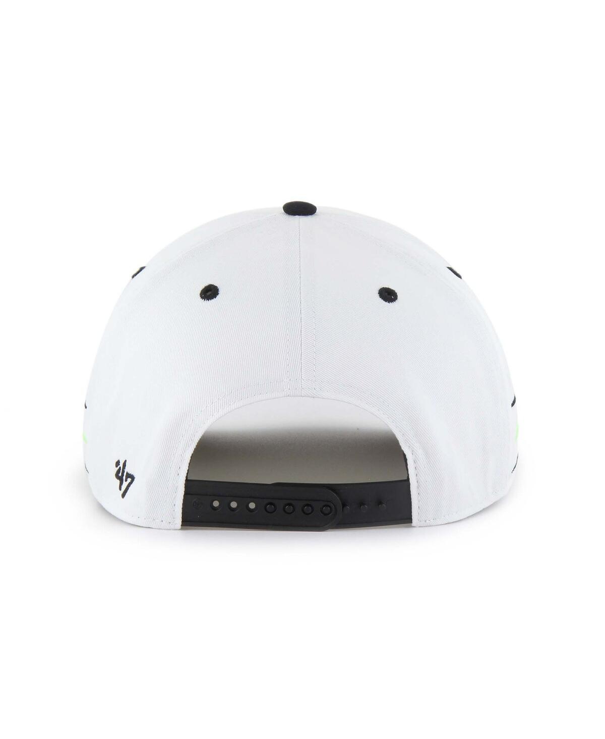47 Brand Men's White Kyle Busch Diamond Cut Hitch Adjustable Hat In White