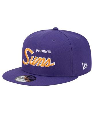 Men's Purple Phoenix Suns Script Side Patch 9FIFTY Snapback Hat