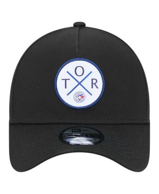 Men's Black Toronto Blue Jays 9FORTY A-Frame Adjustable Hat