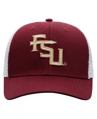Men's Garnet/White Florida State Seminoles Victory Baseline Trucker Adjustable Hat