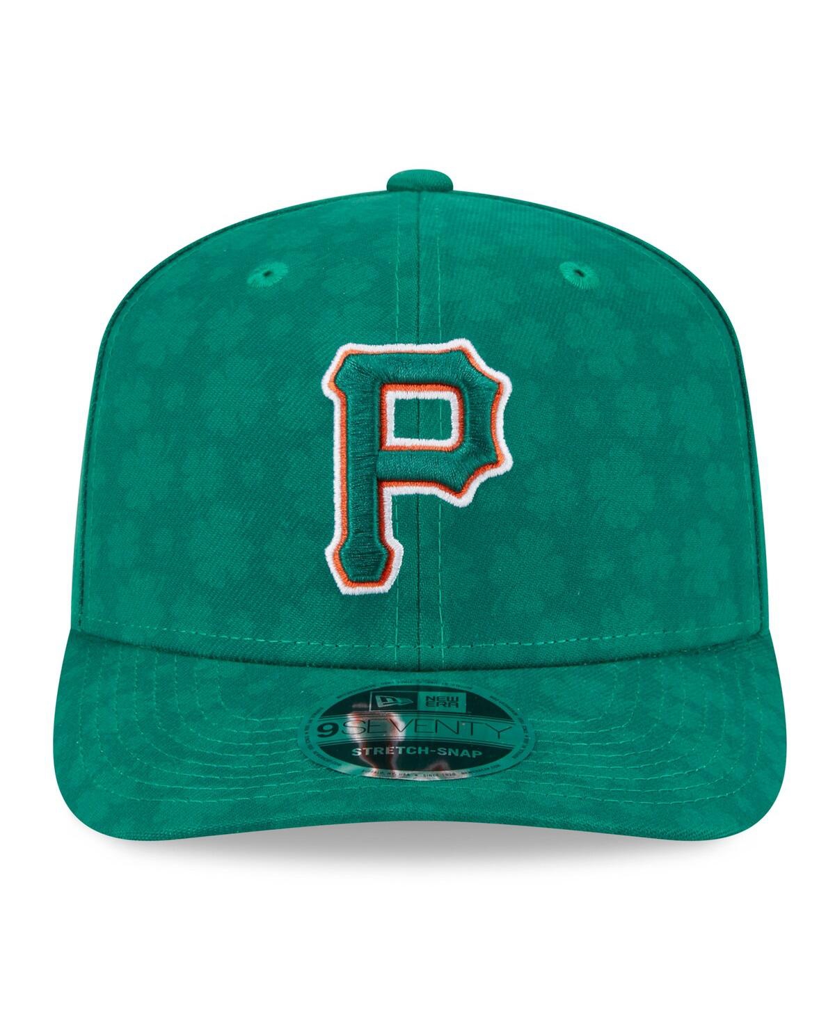 New Era Men's Kelly Green Pittsburgh Pirates St. Patrick's Day 9seventy Adjustable Hat In Kelly Green