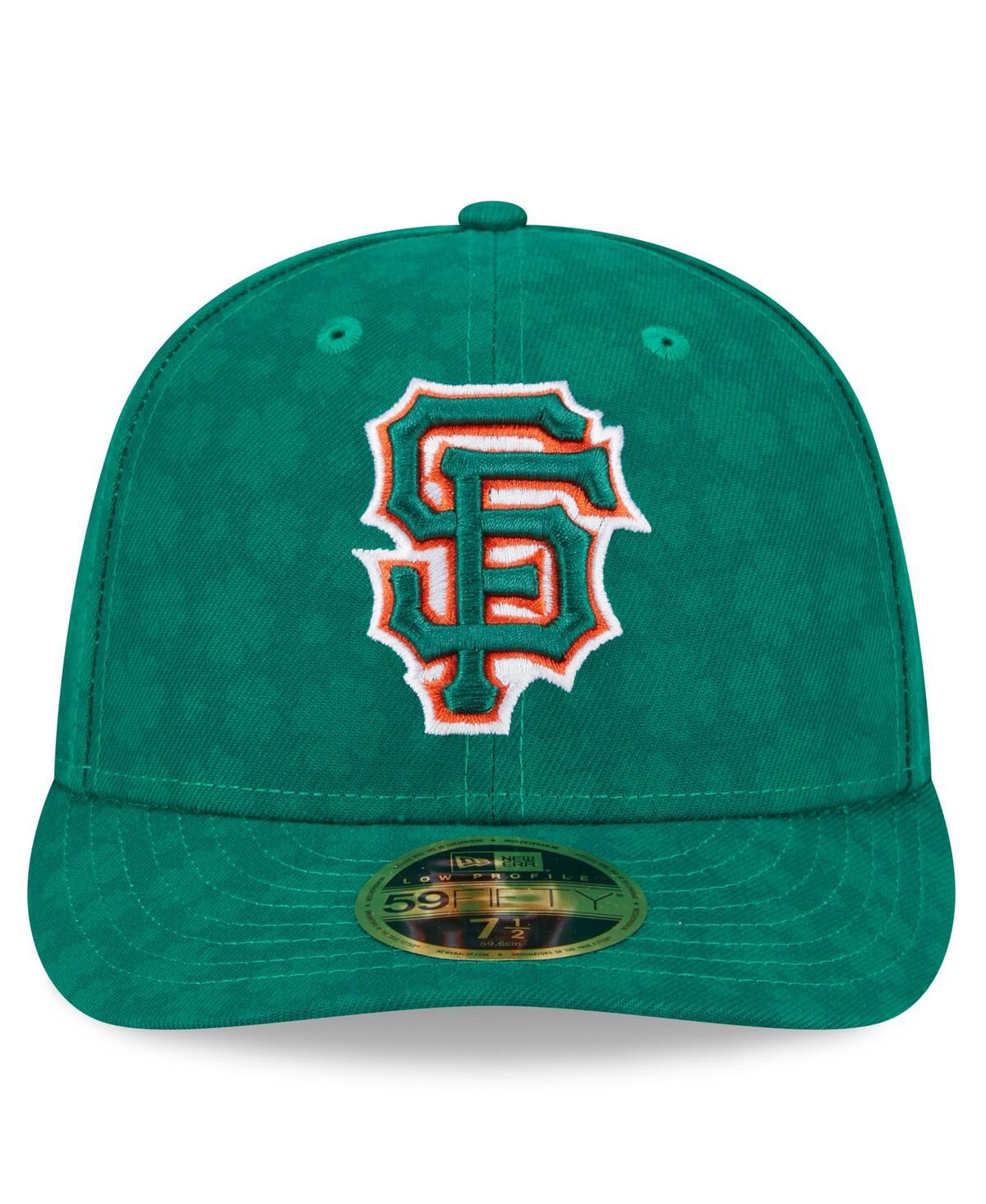 New Era Men's Kelly Green San Francisco Giants St. Patrick's Day Low Profile 59fifty Fitted Hat In Kelly Green