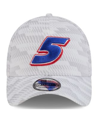 Men's White Kyle Larson 39THIRTY Graded Flex Hat